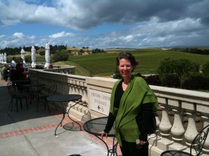 Catherine at Domaine Carneros