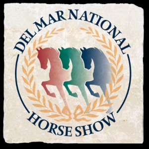 Del Mar Horse Show Marble Coaster by Classic Legacy
