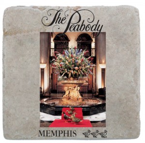 Marble Coaster The Peabody Memphis by Classic Legacy Marble Coaster The Peabody Memphis by Classic Legacy
