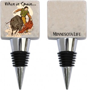 Made in Spain Minnesota Life Bottle stopper Made in Spain Minnesota Life Bottle Stopper