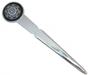 Letter Opener with Initial by Classic Legacy