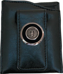 Faux Leather Money Clip