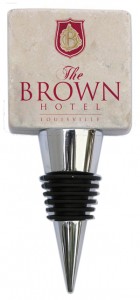 Custom Marble Bottle stopper The Brown Hotel designed by Classic Legacy Custom Marble Bottle stopper The Brown Hotel designed by Classic Legacy