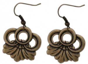 Earrings by Classic Legacy Antique Brass Oxide Look Earrings by Classic Legacy Antique Brass Oxide Look