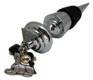 Wine Bottle Stopper Egyptian theme with charms by Classic Legacy Wine Bottle Stopper Egyptian theme with charms by Classic Legacy