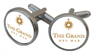 Cuff Links with Grand Del Mar Logo 