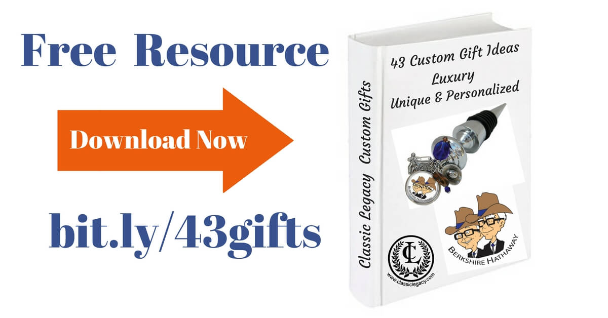 Free eBook 43 Ideas for Custom Gifts Warren Buffett Cowboy 