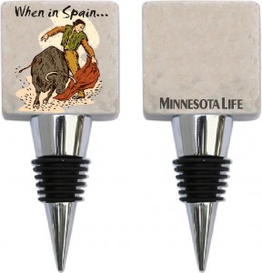 Made in Spain Minnesota Life Bottle Stopper