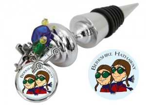 BRK Custom Wine Stopper For Berkshire Hathaway Designed by Classic Legacy
