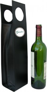 Wine Carrier with Greenbrier Custom Logo by Classic Legacy