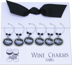 Peabody Wine Charms by Classic Legacy