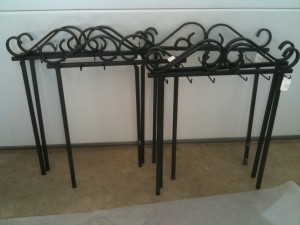 Wrought Iron Display Back for Classic Legacy Jewelry display