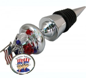 Wine Bottle Stopper Berkshire Hathaway Custom Stars and Stripes 2012 by Classic Legacy