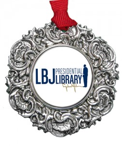 Christmas Ornament with LBJ logo designed by Classic Legacy