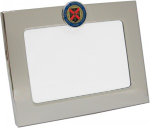 Custom Frame with Rhodes College Logo