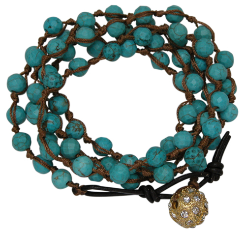 Wrap Bracelet Turquoise by Classic Legacy