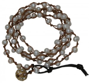 Fresh Water Pearl Wrap Bracelet/Necklace by Classic Legacy