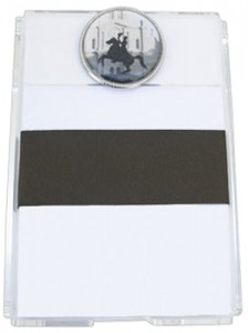 Notepad embellished with Jackson Square New Orleans Medallion designed by Classic Legacy