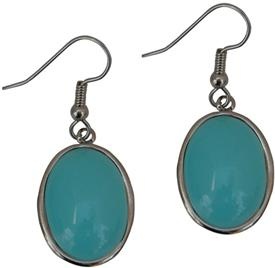 Turquoise Earrings on French Wire designed by Classic Legacy