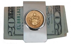 Money Clip with Custom Davenport Image