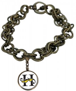 Bracelet with Hutchison School Charm designed by Classic Legacy