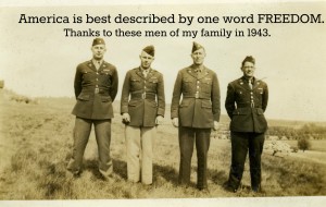President's Day Quotes Finnell brothers and sons in WWII Fighting for freedom