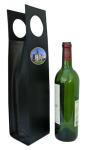Wine Carrier with Granbury Texas Medallion