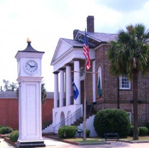 Conway South Carolina  City Hall and Clock Tower