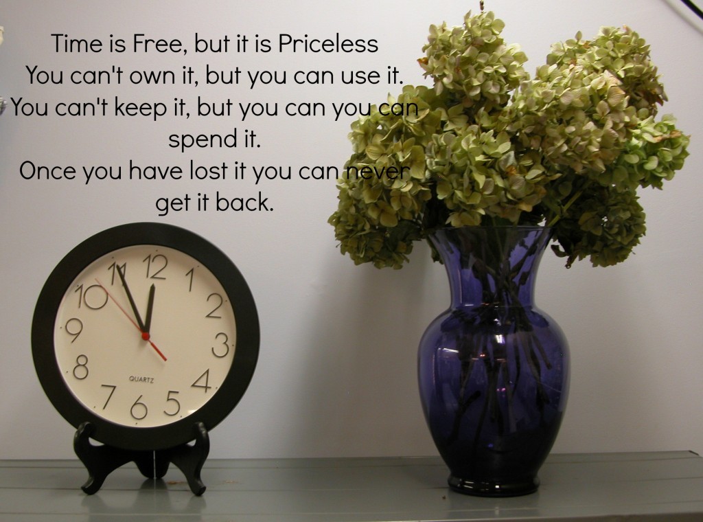 Time is priceless