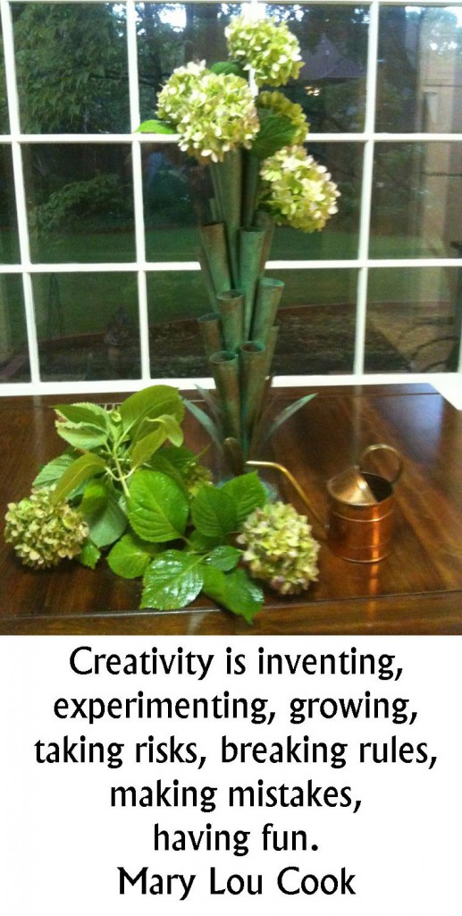 Creativity is inventing