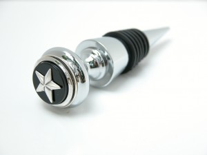 Wine Bottle stopper with Lone Star