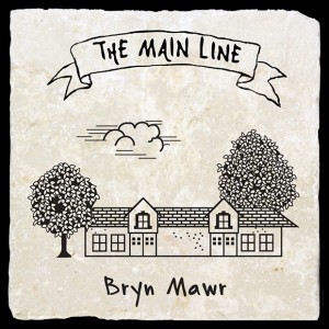 Main Line Train Coasters Bryn Mawr