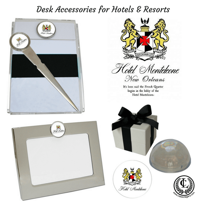 Custom Hotel Gifts Include Desk Accessories 