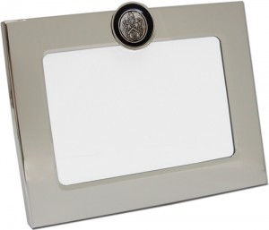 Custom Frame with Metal Medallion for Hotel Davenport