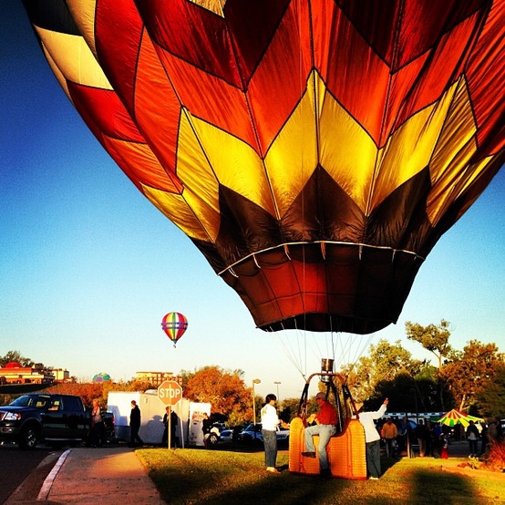 Hot Air Balloon in Natchez 