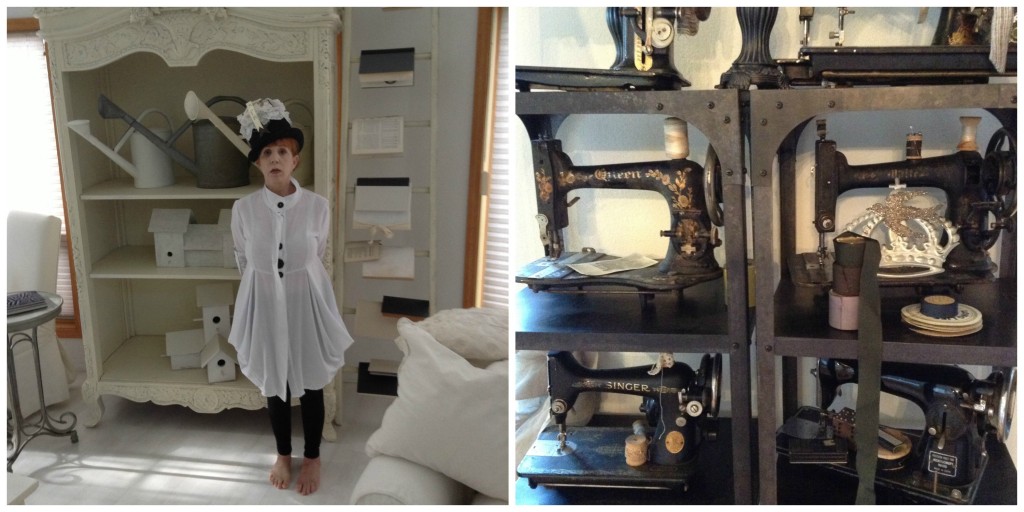 Kaylene Shepard at Home with Vintage Sewing Machines