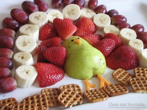  Fruit for Children in Shape of Turkey