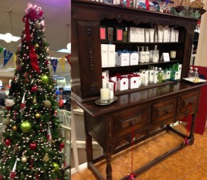 Display Christmas Tree & Buffet Neilson's Department Store