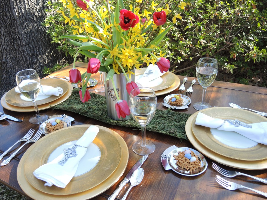Wine Coolers | Easter Brunch Outdoor Dining