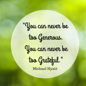 Generous & Grateful Michael Hyattt