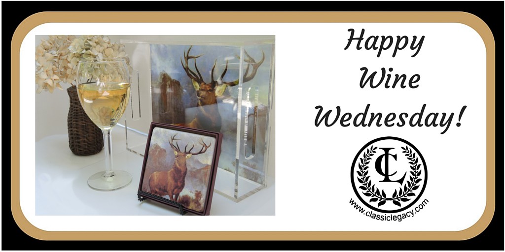 Happy Wine Wednesday! Deer Theme