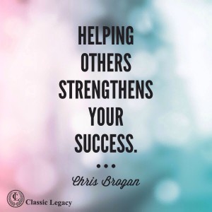 Helping Others Strengthens Quote Chris Brogan