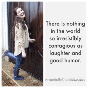 Laughter is irresistible!