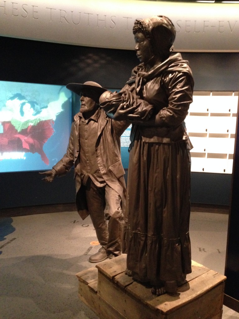 Statues in the National Civil Rights Museum