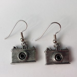 Earrings with Camera Theme for Photographers
