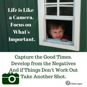 Shareable Quotes Life is like a camera