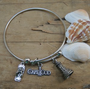 Expandable Hoop Bracelet Cape Cod theme