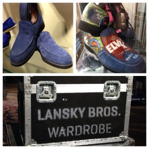 Collage Blue Suede Shoes