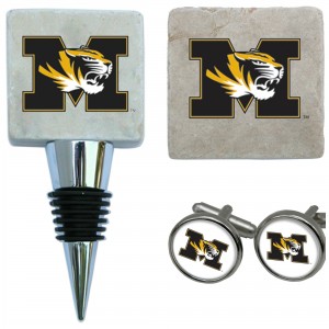 Collage of Mizzou gifts