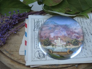 Classic Legacy Domed Paperweight & Custom Art